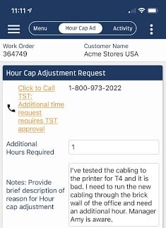 HOUR CAP ADJUSTMENT 2a