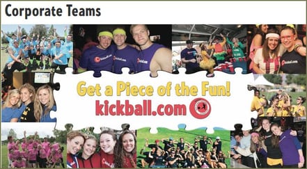 Corporate Kickball Leagues Via Tech Service Today