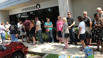 one blood orlando tragedy long lines to donate ABC news article via tech service today