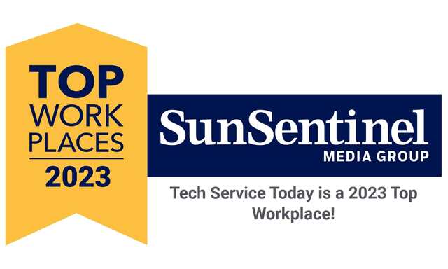 Tech Service Today is a 2023 Top Workplace Winner
