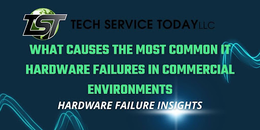 What Causes the Most Common IT Hardware Failures in Commercial Environments - Hardware Failure Insights